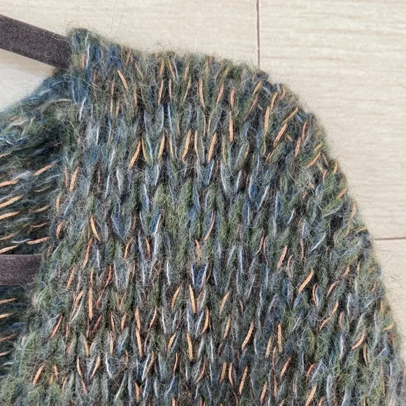 Madewell V-Neck Sweater - Dark Gray size small - Picture 3 of 4